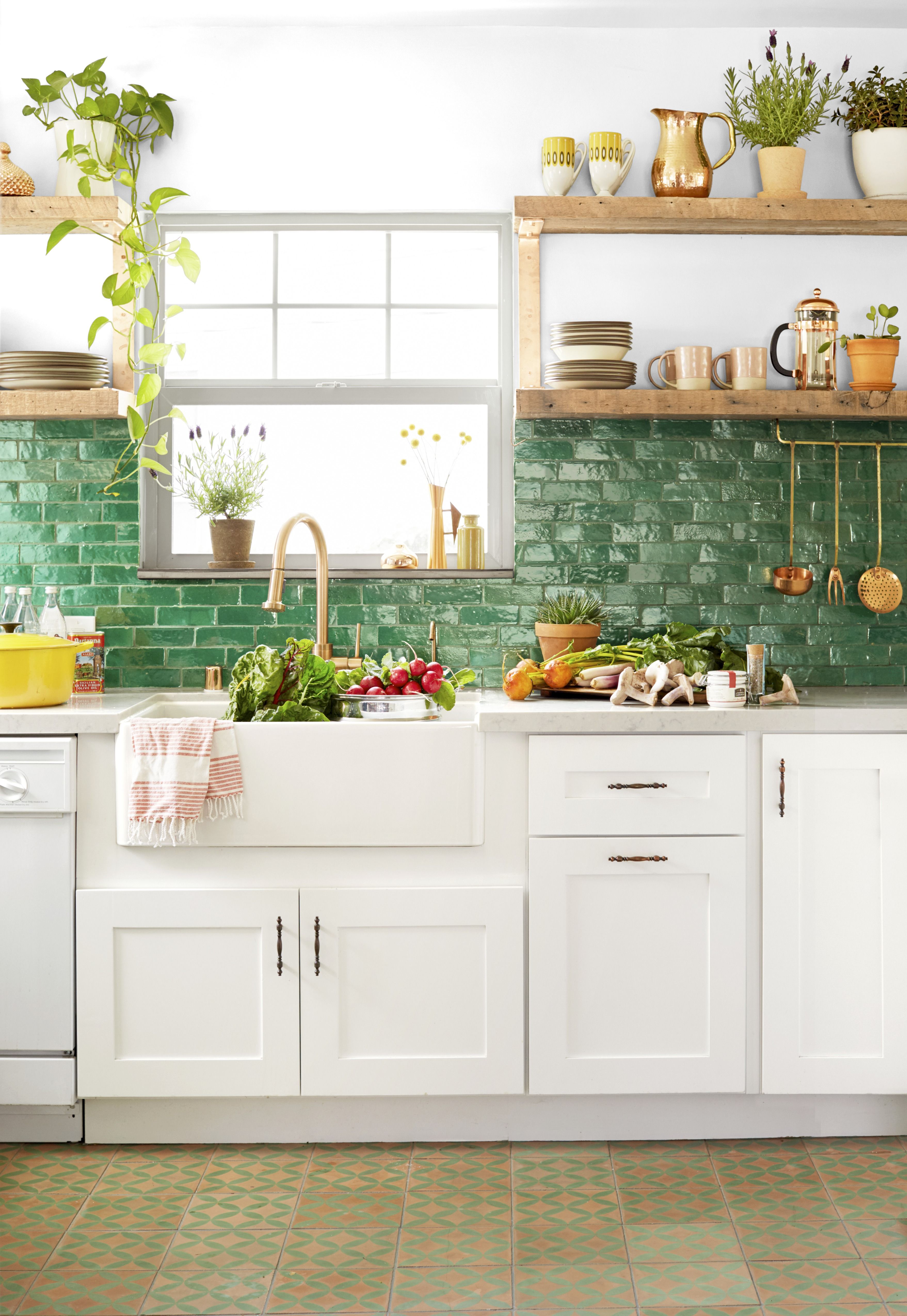 kitchen shelves