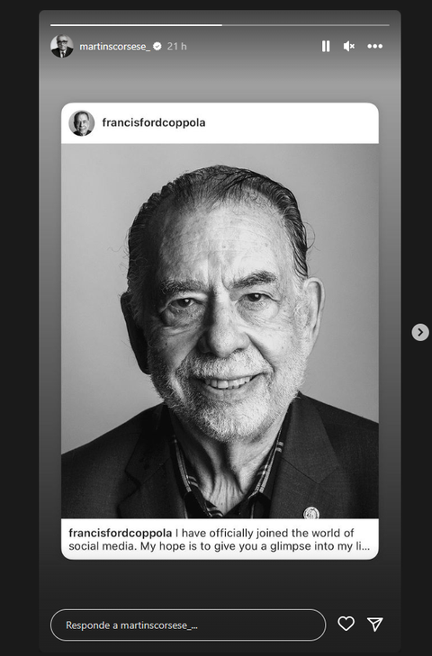 coppola instagram scorsese