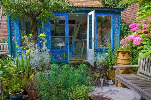 How to make your garden shed chic