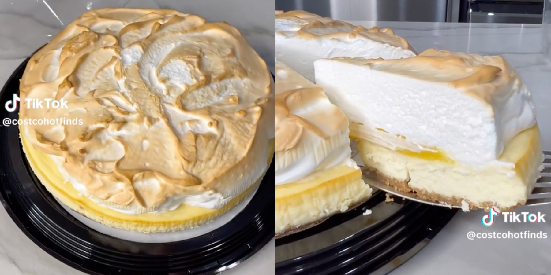 Costco Shoppers Are Making Bold Claims About Their New Lemon Meringue Cheesecake