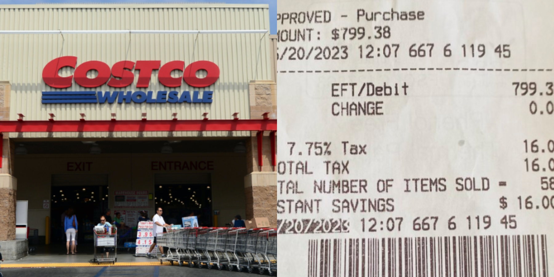 A Politician's $800 Costco Receipt Went Viral For All The Wrong Reasons