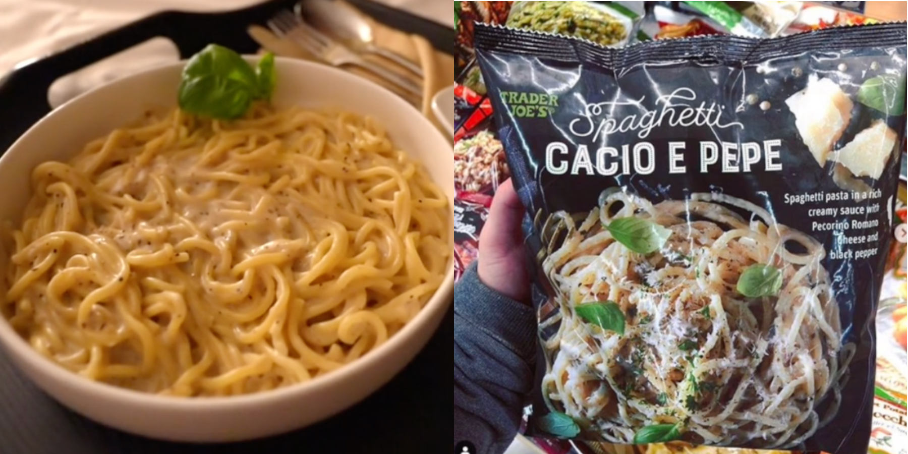 Hotel Guest Discovers Fancy Room Service Meal Is Actually Frozen Trader Joe's Pasta