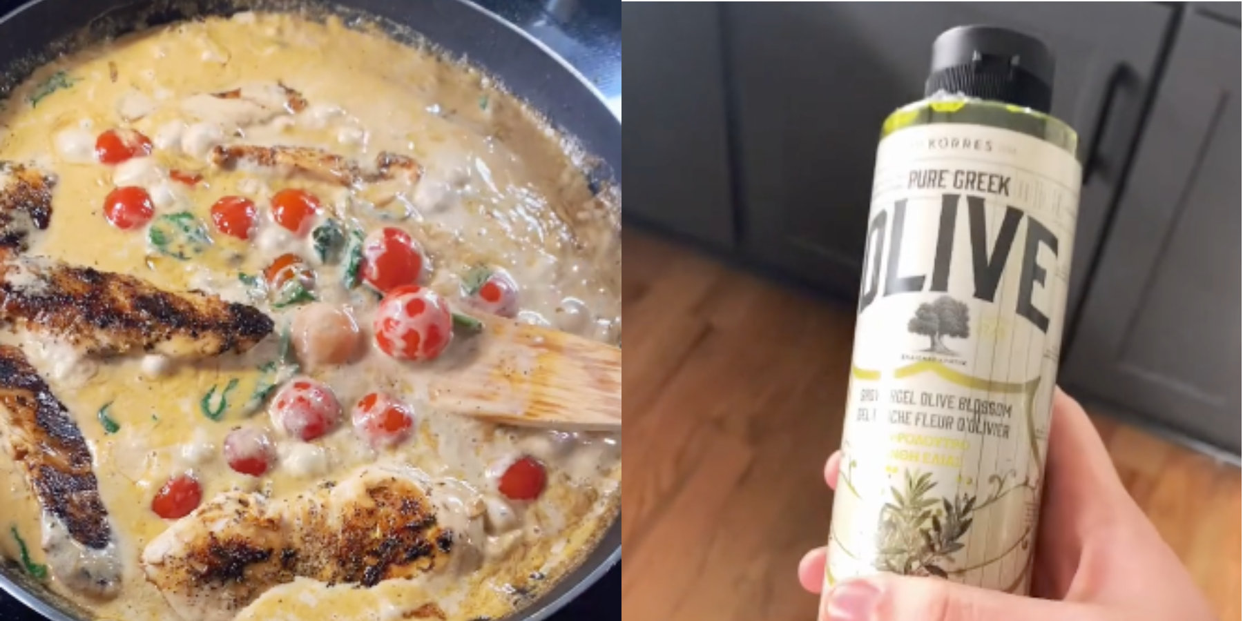 Mom Is Shocked To Discover That Her Tuscan Chicken Recipe Was Ruined By Olive Oil Shower Gel