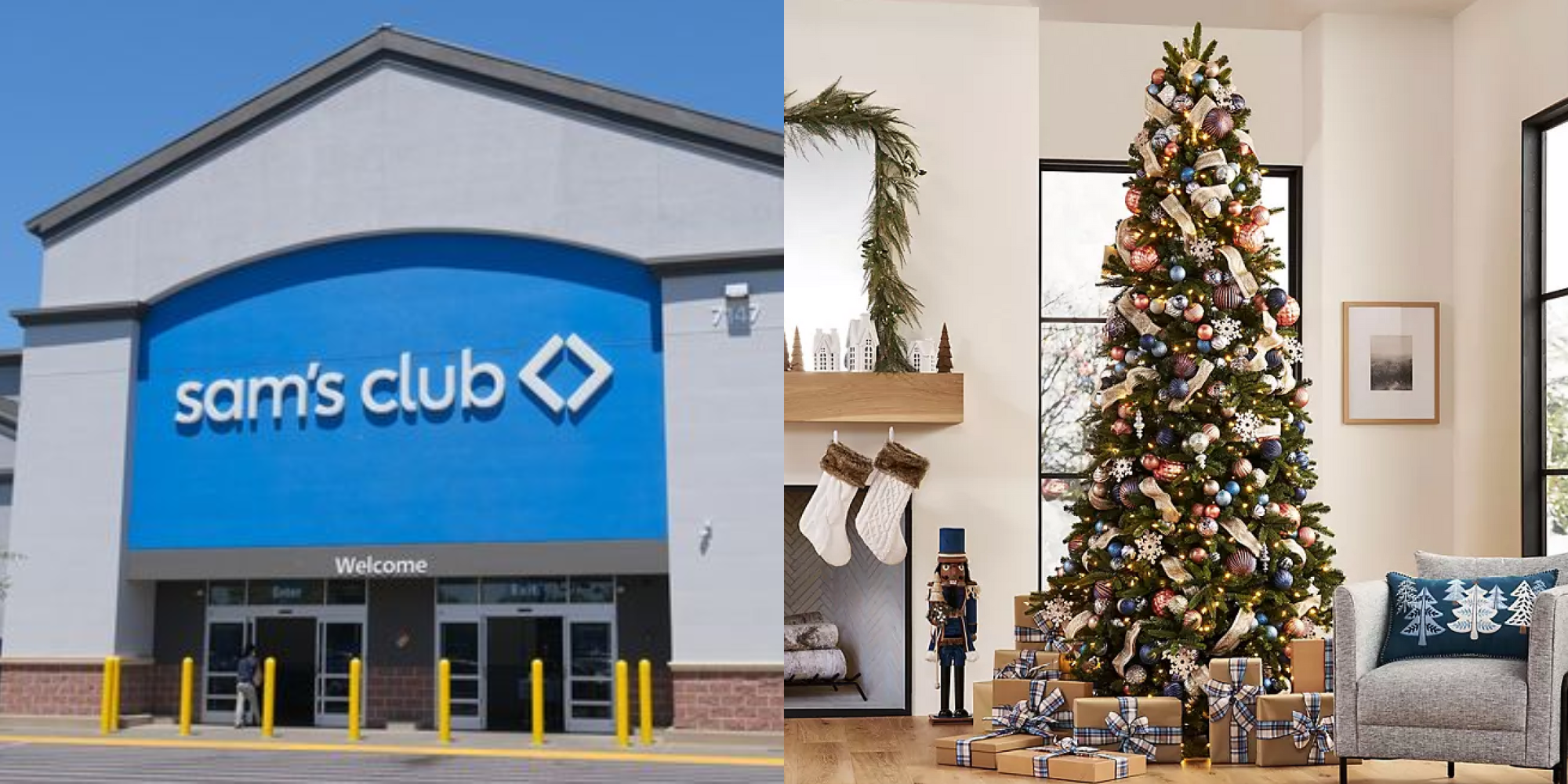 Sam's Club's Most Viral Grow-and-Stow Christmas Tree Is BACK