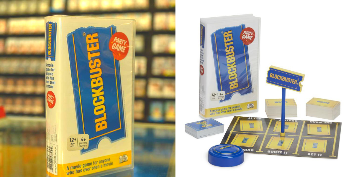 Nostalgic Blockbuster Board Game Blockbuster Party Game Brings 90s