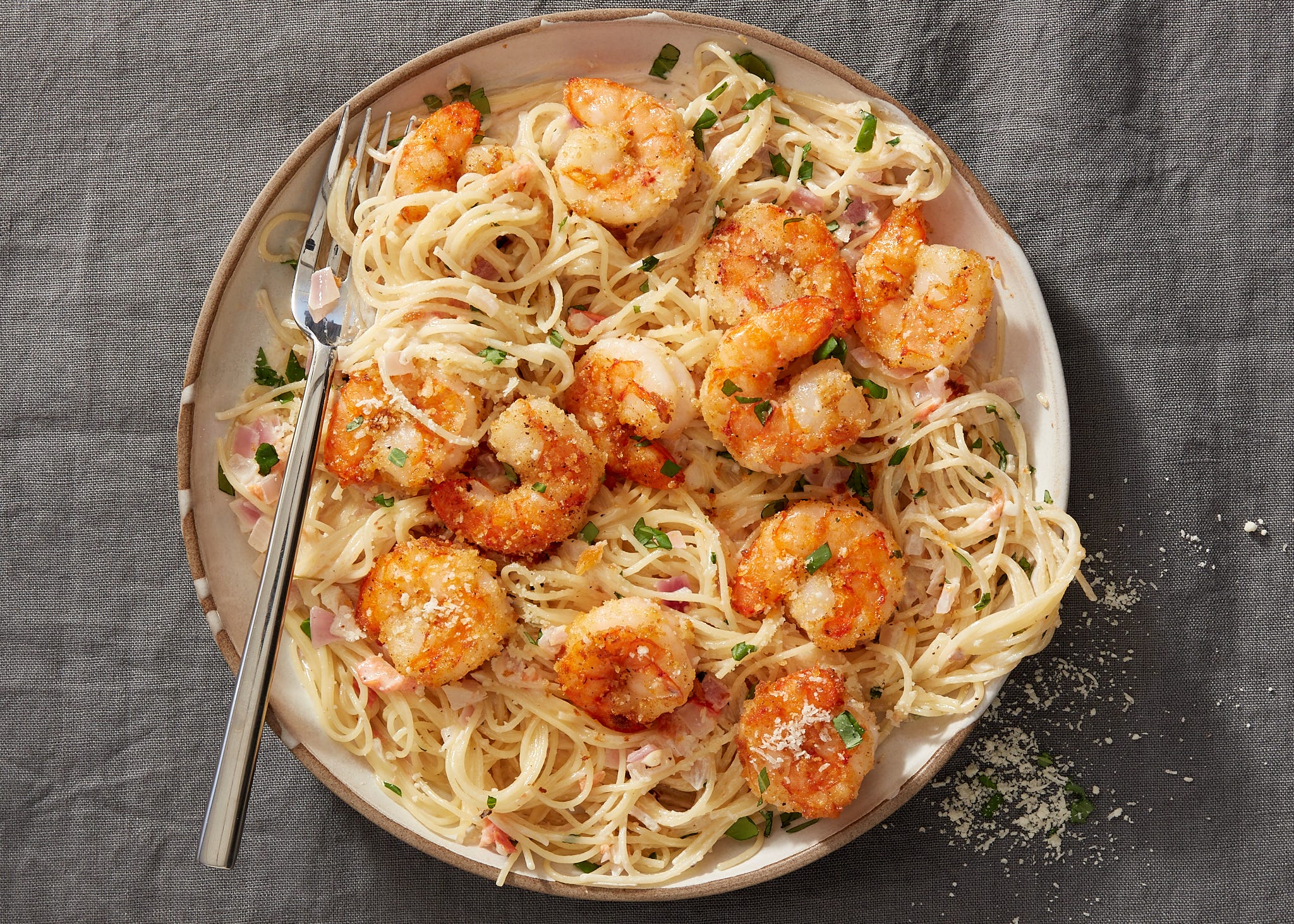 Copycat Cheesecake Factory Shrimp Scampi Is The Creamy Seafood Pasta Of Your Dreams