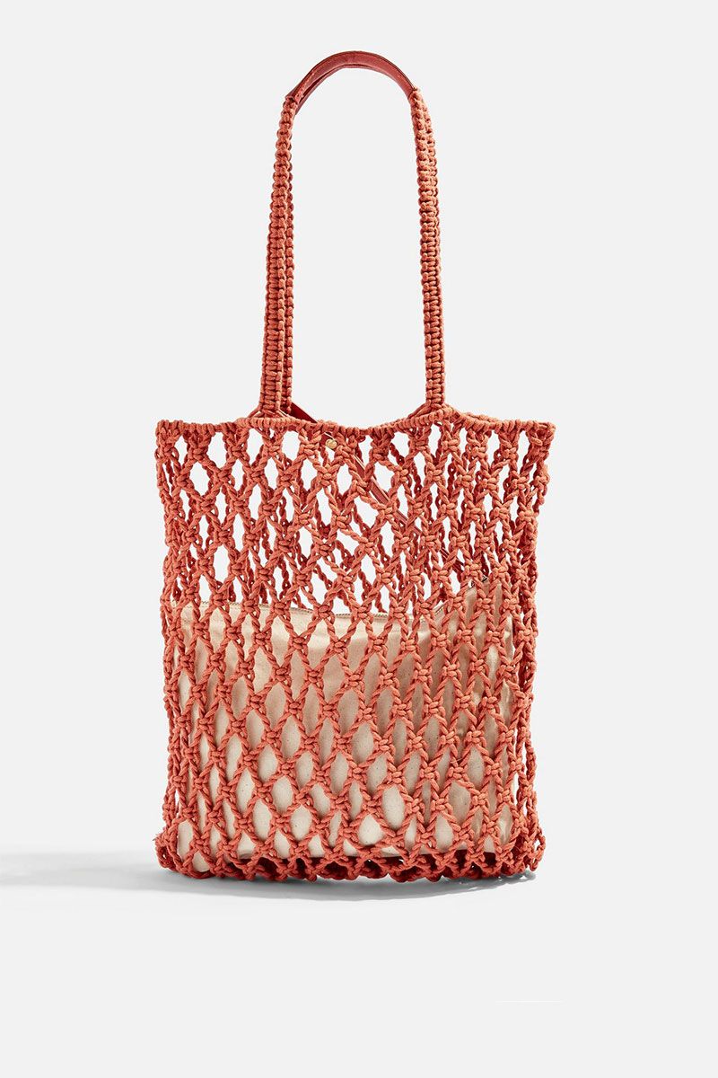 beach string shopper bag