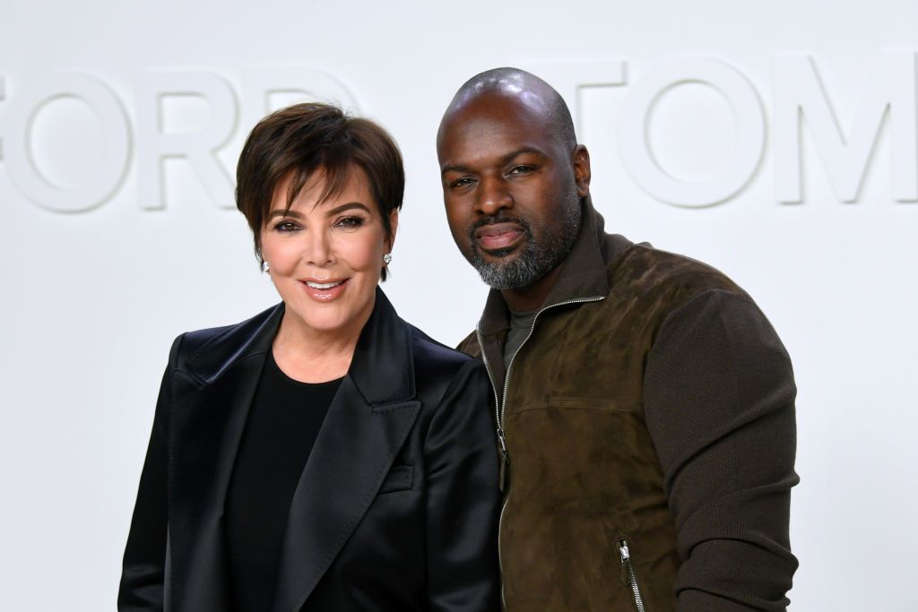 Kris Jenner and  Corey Gamble