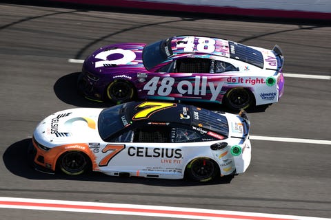 Inspiredlovers corey-lajoie-races-with-alex-bowman-in-turn-3-during-the-news-photo-1679276597.jpg?crop=1.00xw:0.847xh;0,0 Blame the Air for Kevin Harvick Because Why the... Boxing Sports  NASCAR News Kevin Harvick 