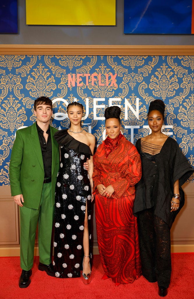 ‘Queen Charlotte’: this is the cast in real life without period costumes or wigs