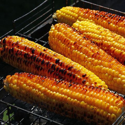 corns of barbecue grill