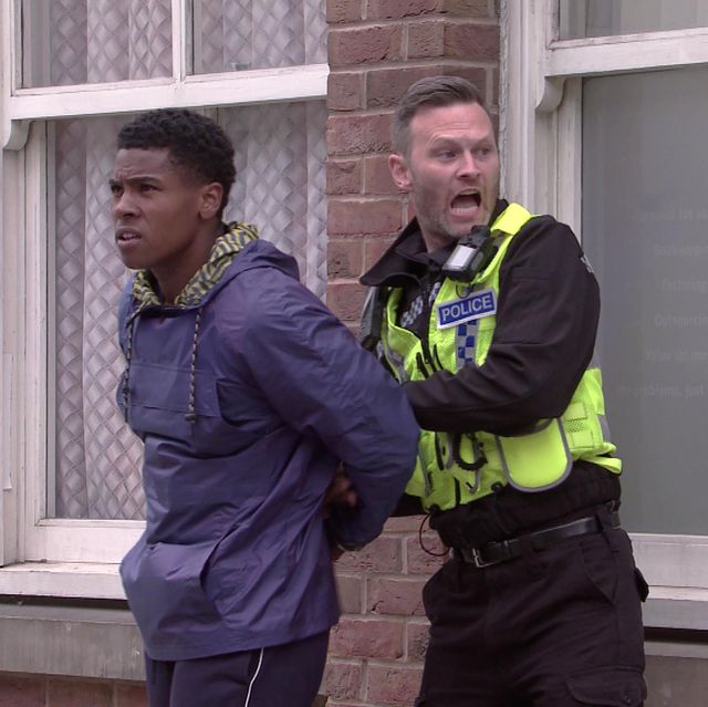 james bailey and pc brody in coronation street