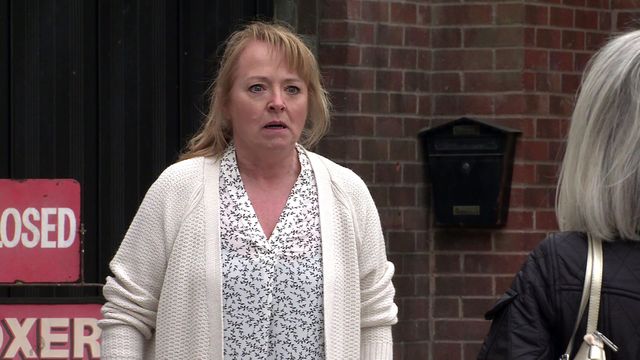 jenny connor and sharon bentley in coronation street
