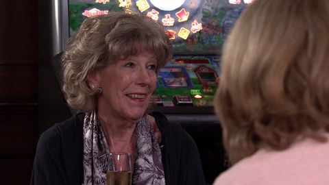 audrey roberts and gail rodwell in coronation street