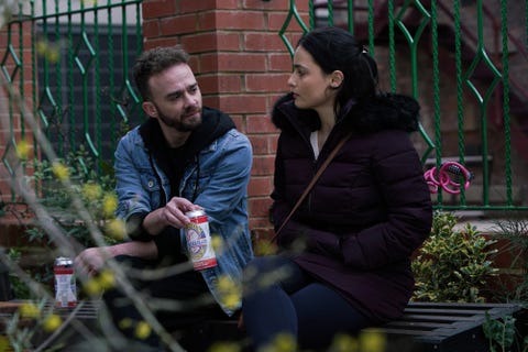 Coronation Street's David Platt and Alina Pop hook up