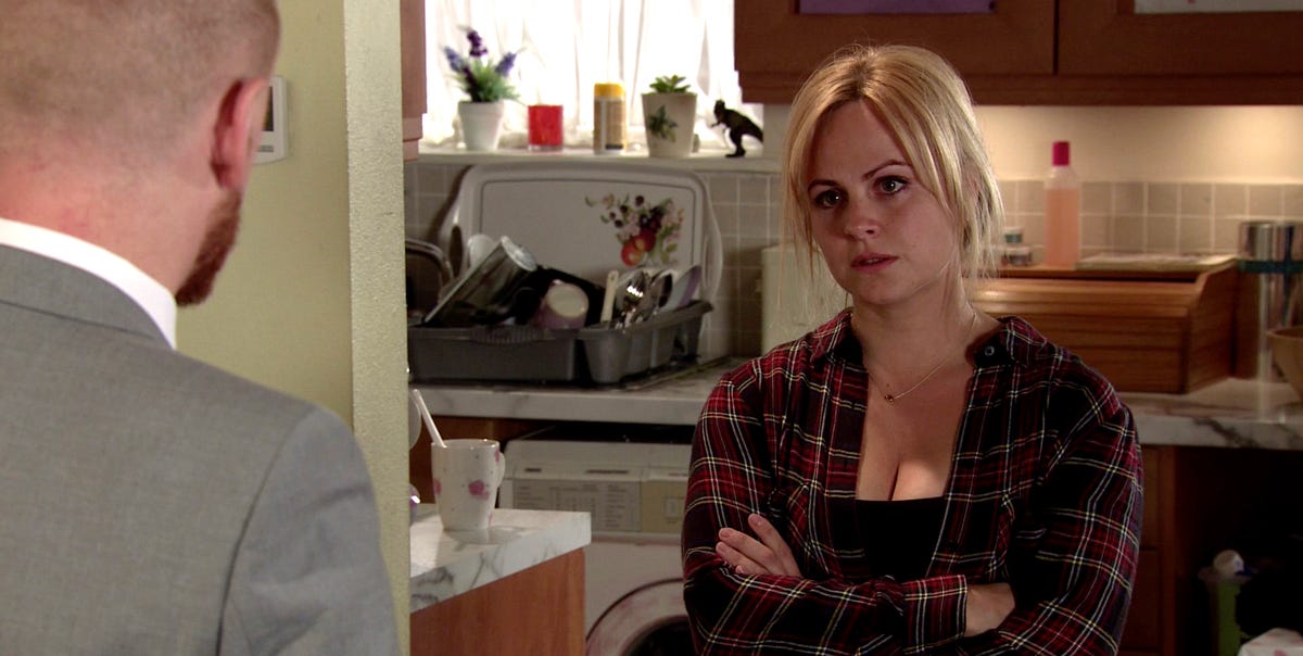 Corrie star talks filming socially distanced Gary and Sarah scene