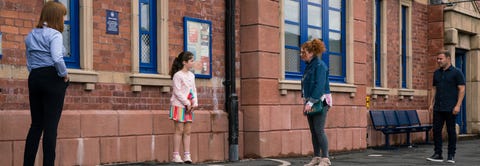  hope stape, fiz stape und tyrone dobbs in der coronation street