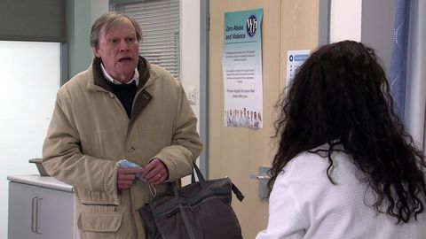 roy cropper and nina lucas in coronation street