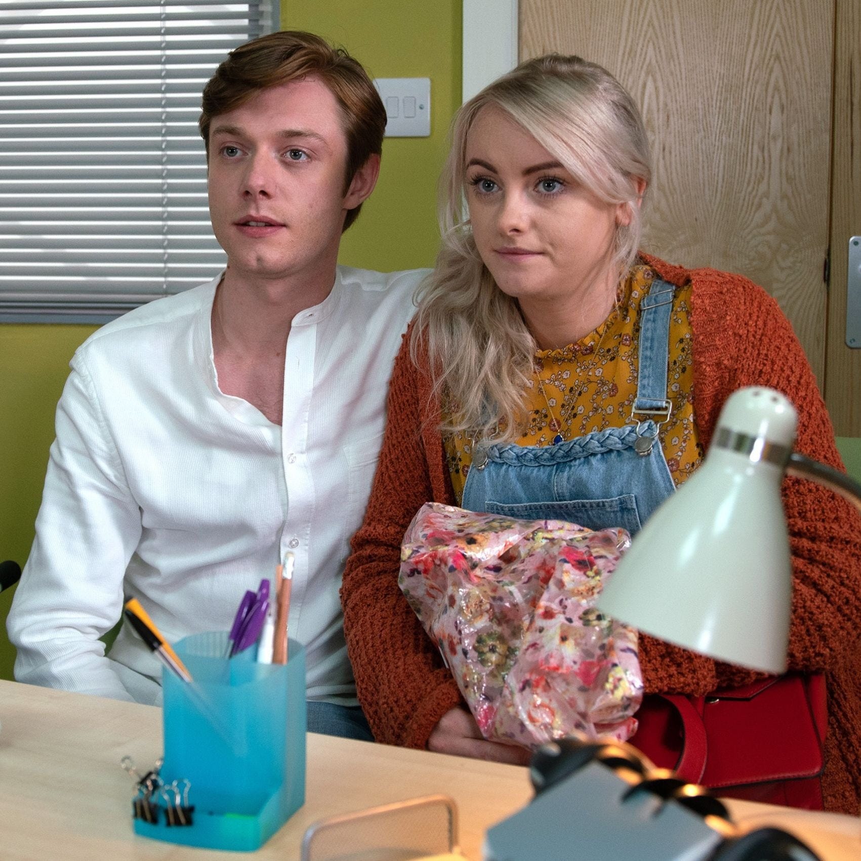EMBARGO src2/src7/2src19 Daniel Osbourne and Sinead Tinker in Coronation Street Daniel Osbourne and Sinead Tinker in Coronation Street