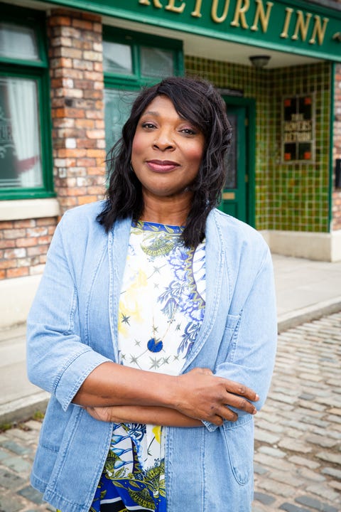 coronation lorna laidlaw teases corrie absent soaps aggie baileys itv scanlon