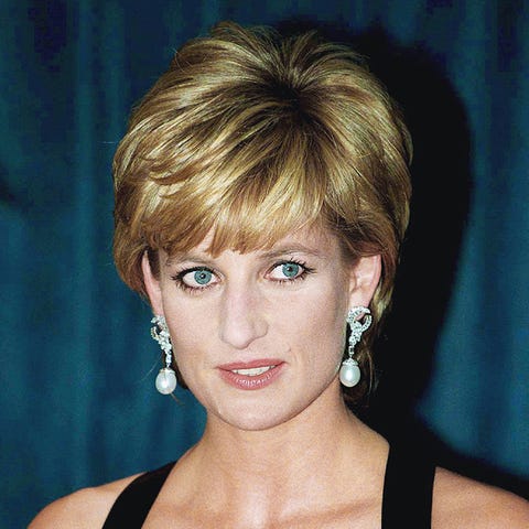 Princess Diana at Awards Ceremony princess diana, in new york to accept the united cerebral palsy foundation's humanitarian of the year award she is wearing a catherine walker gown photo by © pool photographcorbiscorbis via getty images