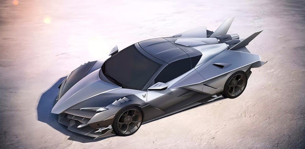 Mxtrem's Insane Maverick Corvette Is a Fighter Jet-C8 Mashup