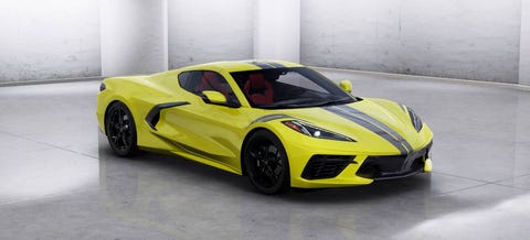 2020 Chevy Corvette C8 Colors Trims Options And Features