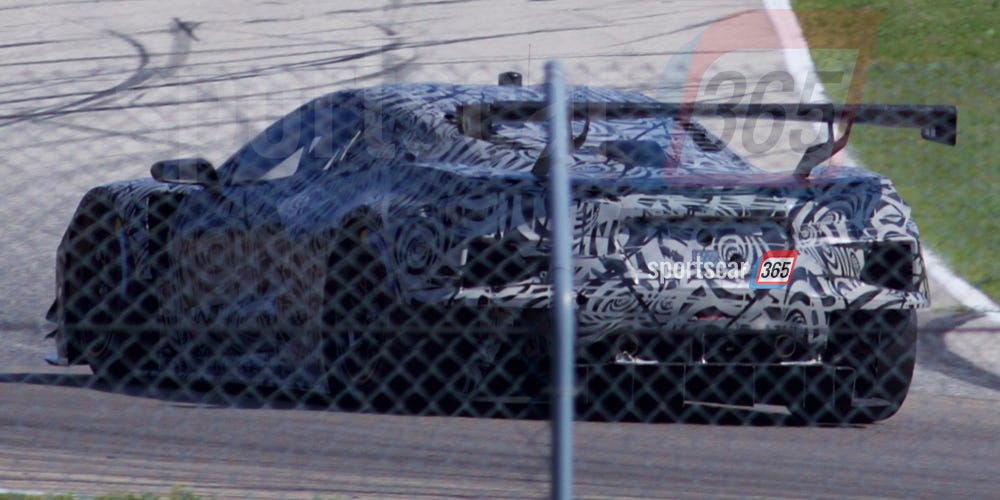 Mid-Engine Corvette Race Car: Spy Photos Mid-Engine Corvette Race Car: Spy Photos