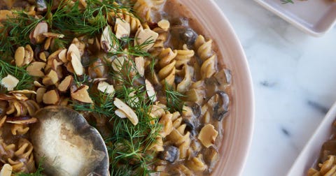 mushroom stroganoff