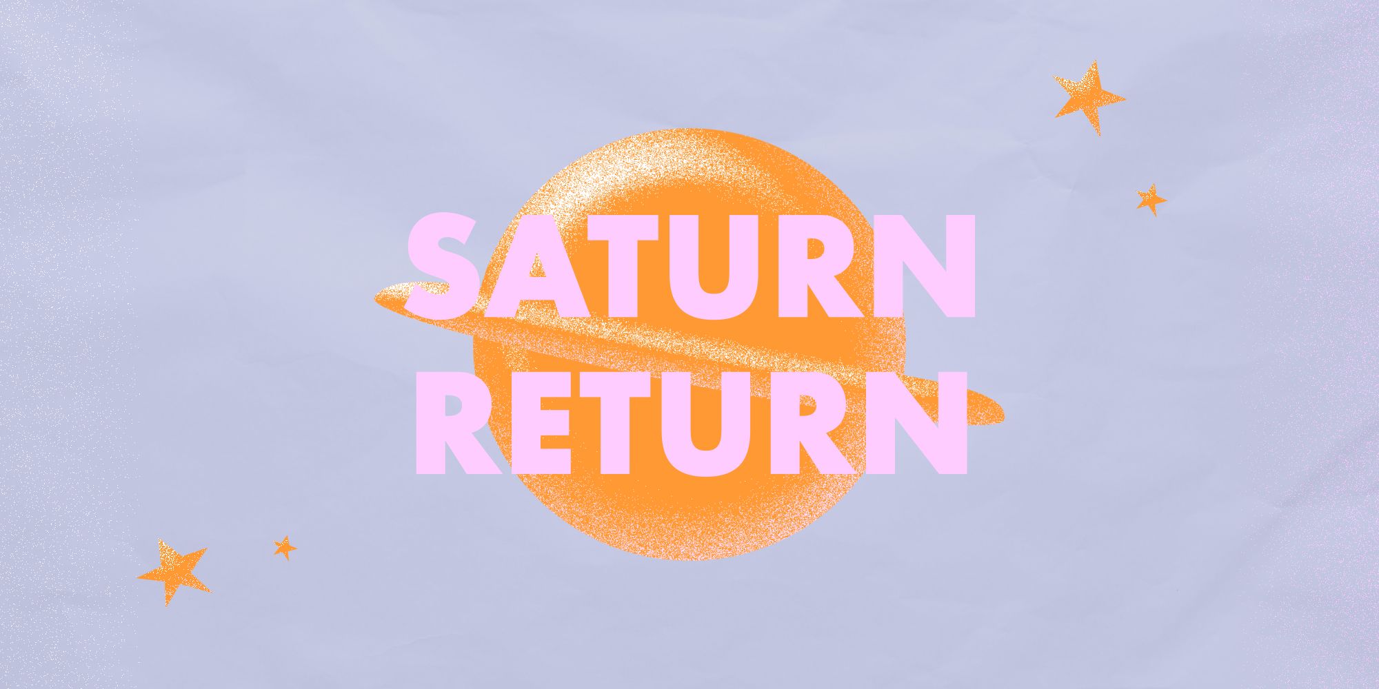 Saturn Return Birth Chart