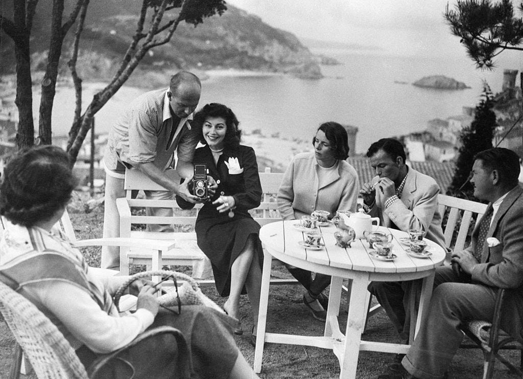 Tourism on the Costa Brava by Ava Gardner and Gala Dalí