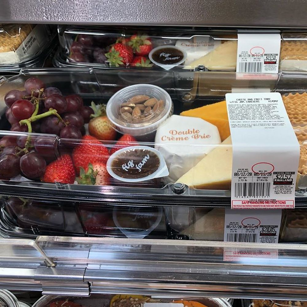 Costco Is Selling A Premade Charcuterie Board Complete With Fruit Cheese And Crackers