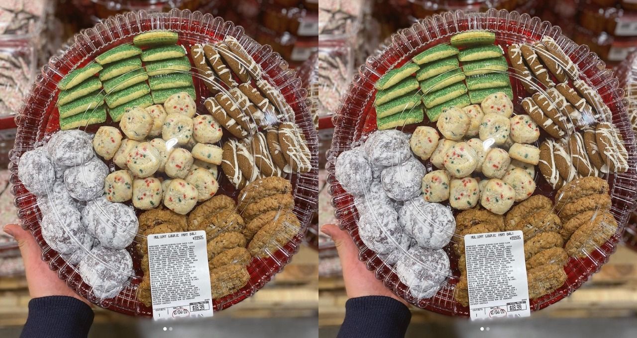 Costco Holiday Cookie Tray Flavors Arranging the perfect holiday cookie