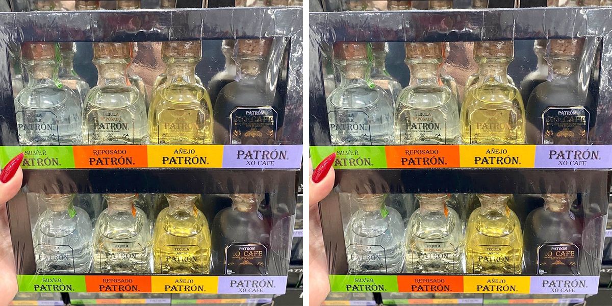 This Patrón Gift Set Is Filled With Mini Tequila Bottles