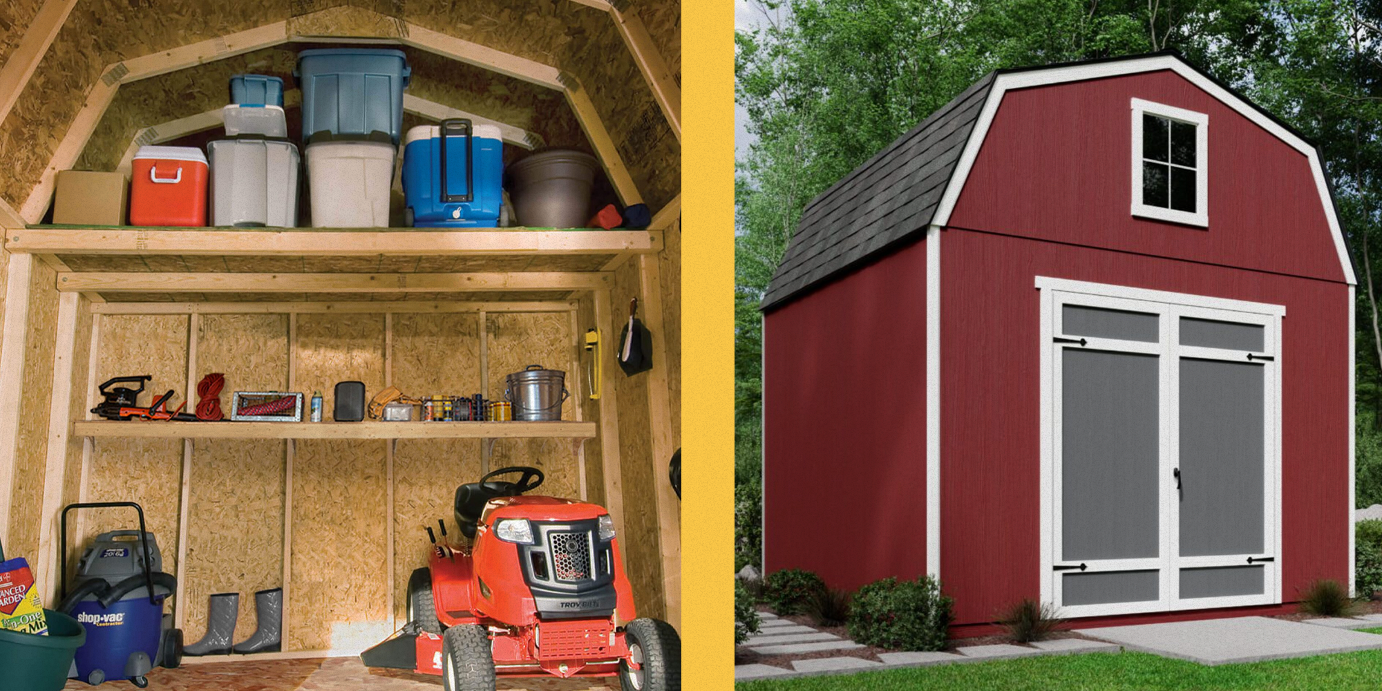 Costco Says They'll Install This Tool-Storage Shed in Your Yard for Free