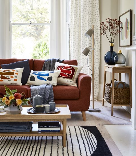 13 Cosy Living Room Ideas For Your Home, Matching Rug Curtains And Cushions For Living Room