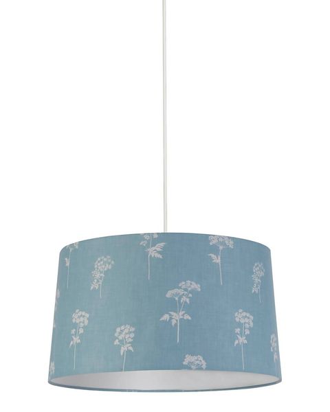 country living annabelle cotton drum shade at homebase