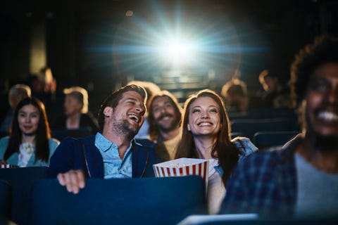 Generic of couple in cinema