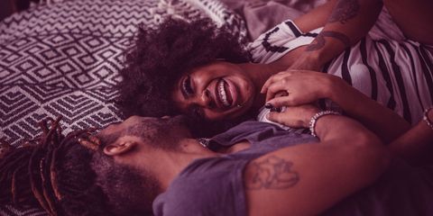 Guys on what makes someone amazing in bed | Couple cuddling in bed