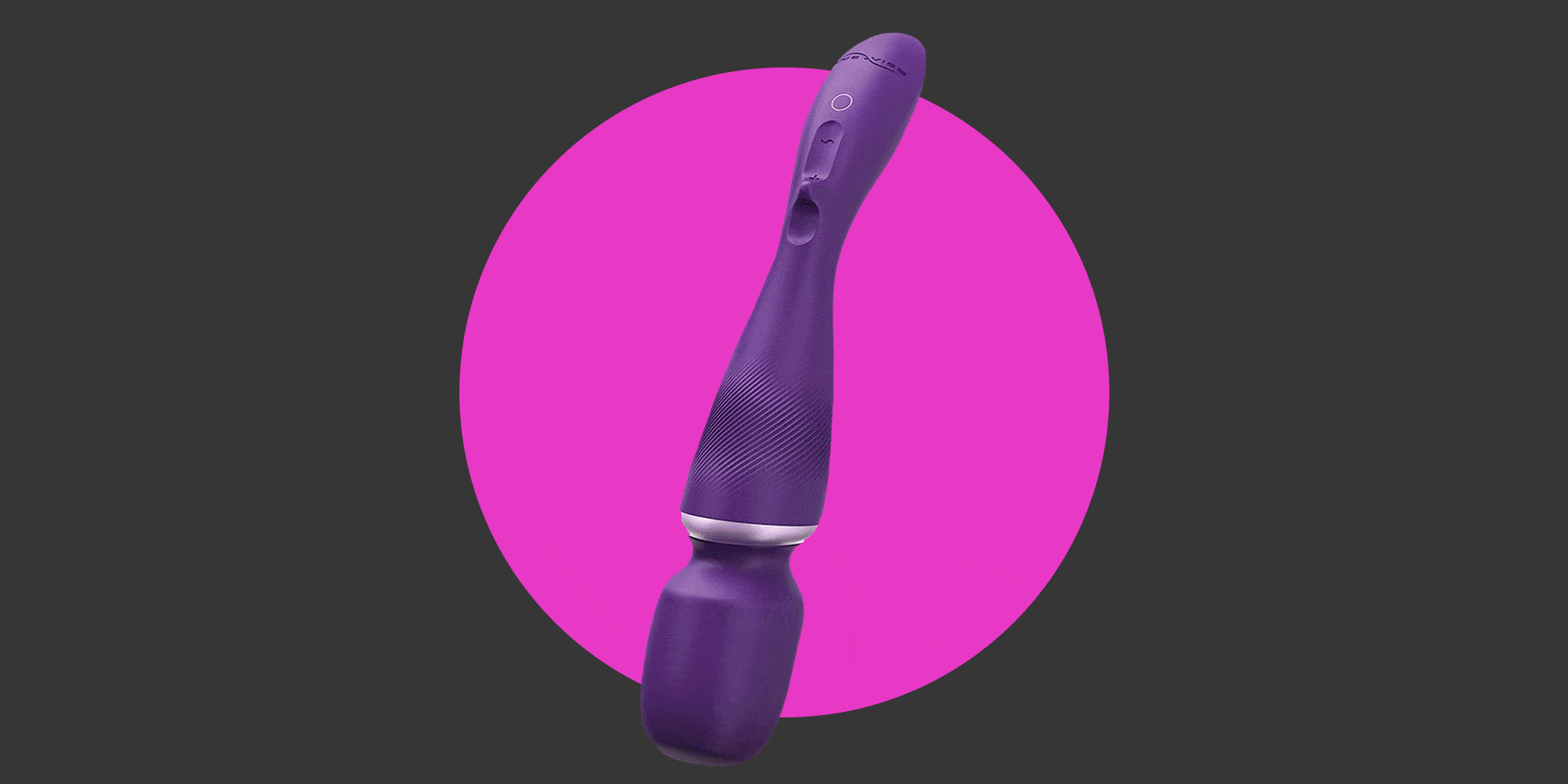 So happy to try my new purple toy