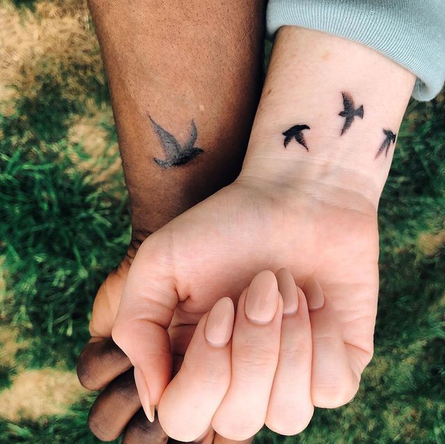 For matching lovers tattoos Matching Tattoos