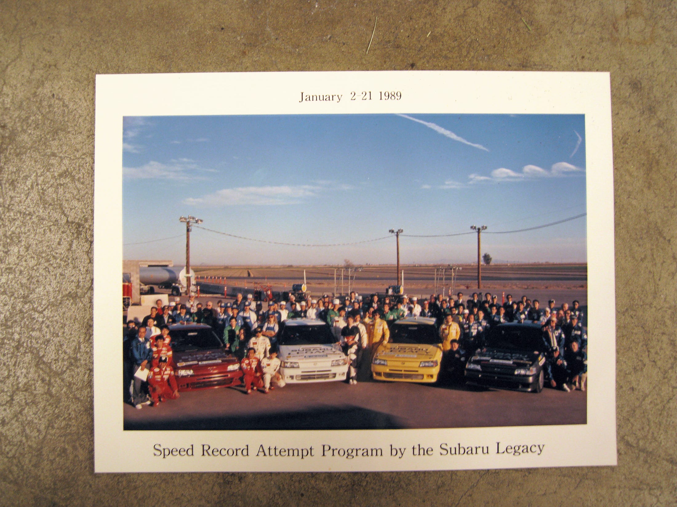 The Subaru Legacy Still Holds This Incredible Speed Record from 1989