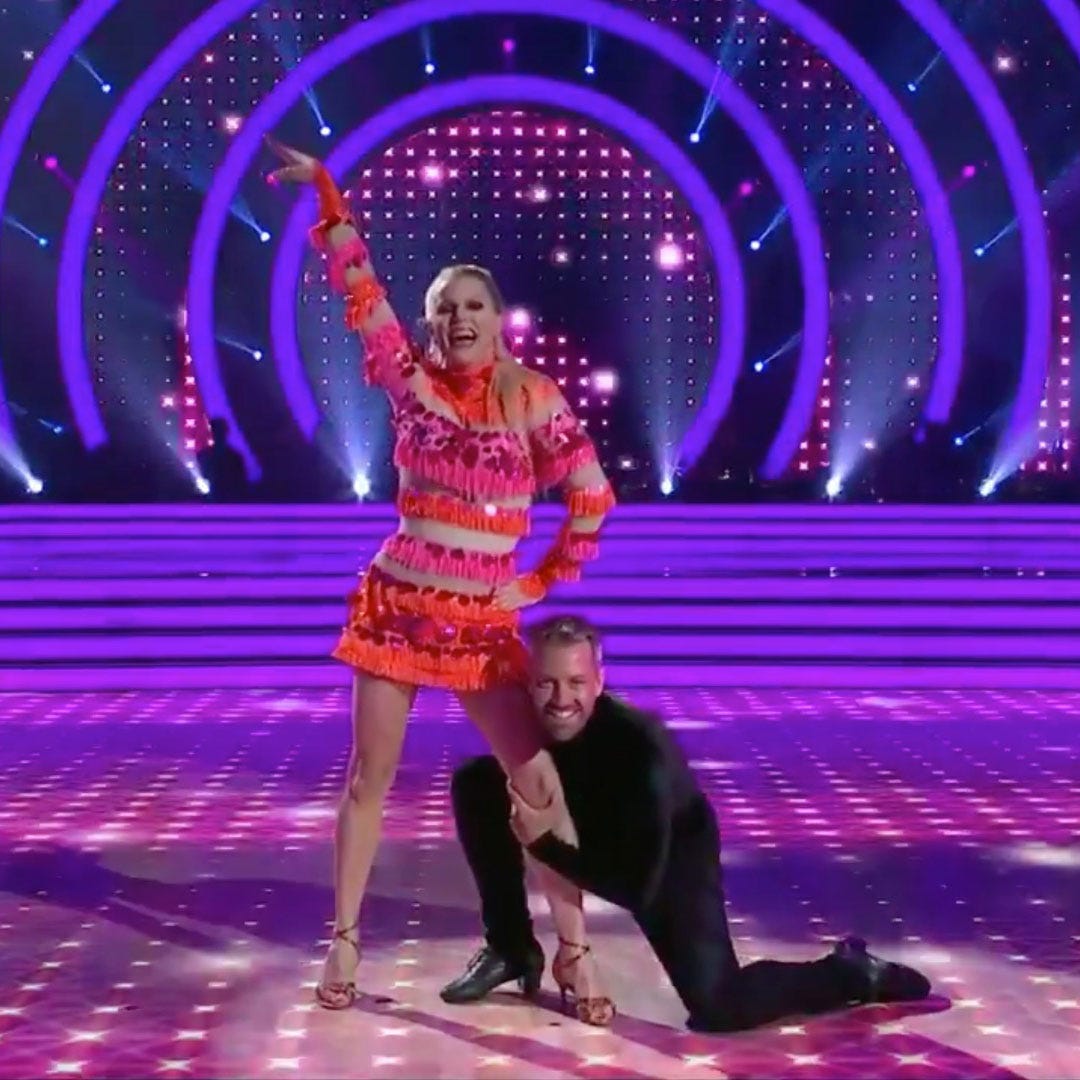 Courtney Act Tops The Leaderboard After Making Her Dancing