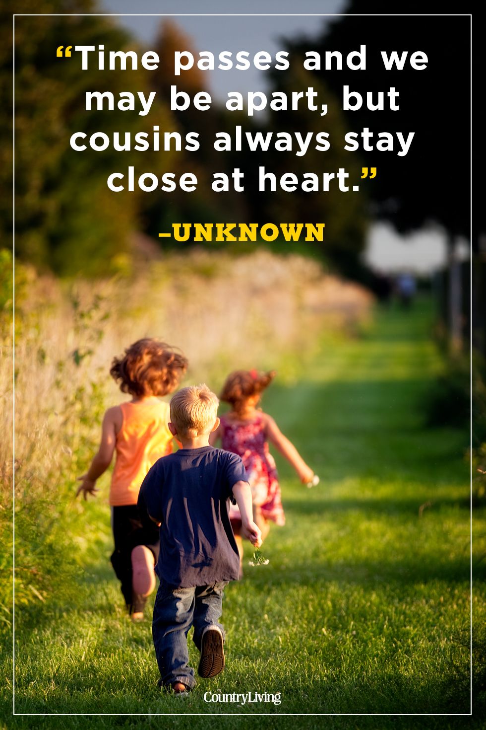 Sprüche über cousinen und cousins