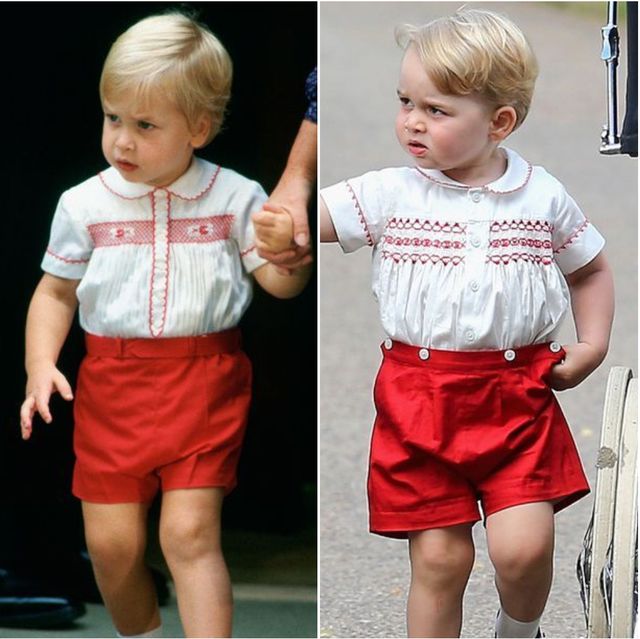 英國皇室超萌父子撞衫圖輯！威廉王子與喬治王子的「撞衫造型」盤點