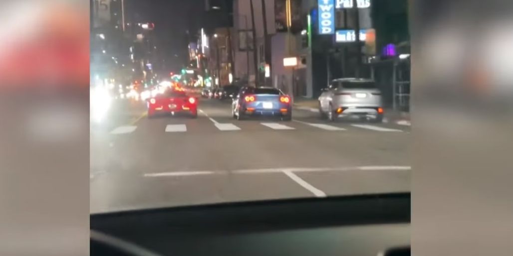 Dashcam Video Appears to Show Actor Michael B. Jordan Crashing His Ferrari 812