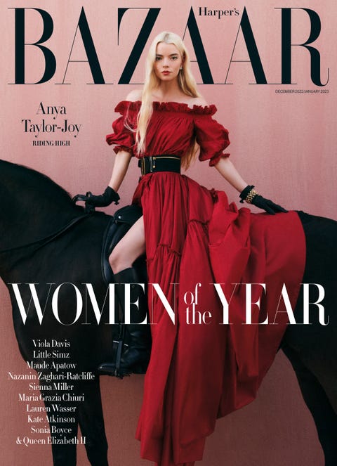 anya taylor joy women of the year harper's bazaar