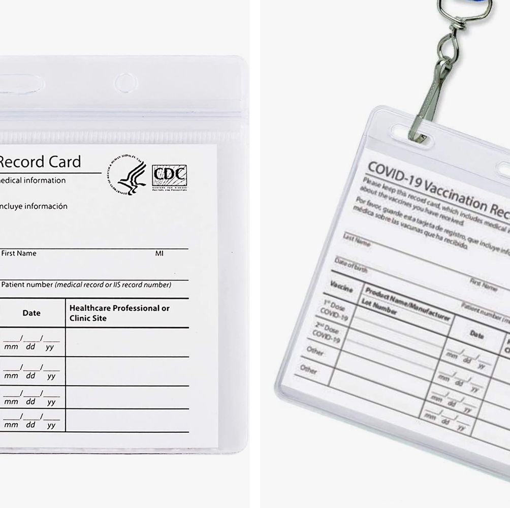 These Plastic Holders Will Keep Your COVID-19 Vaccination Card Safe
