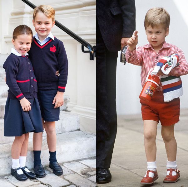 英國皇室成員上課囉！從夏綠蒂公主到查爾斯王子，英國皇室成員的「首日入學」經典時刻