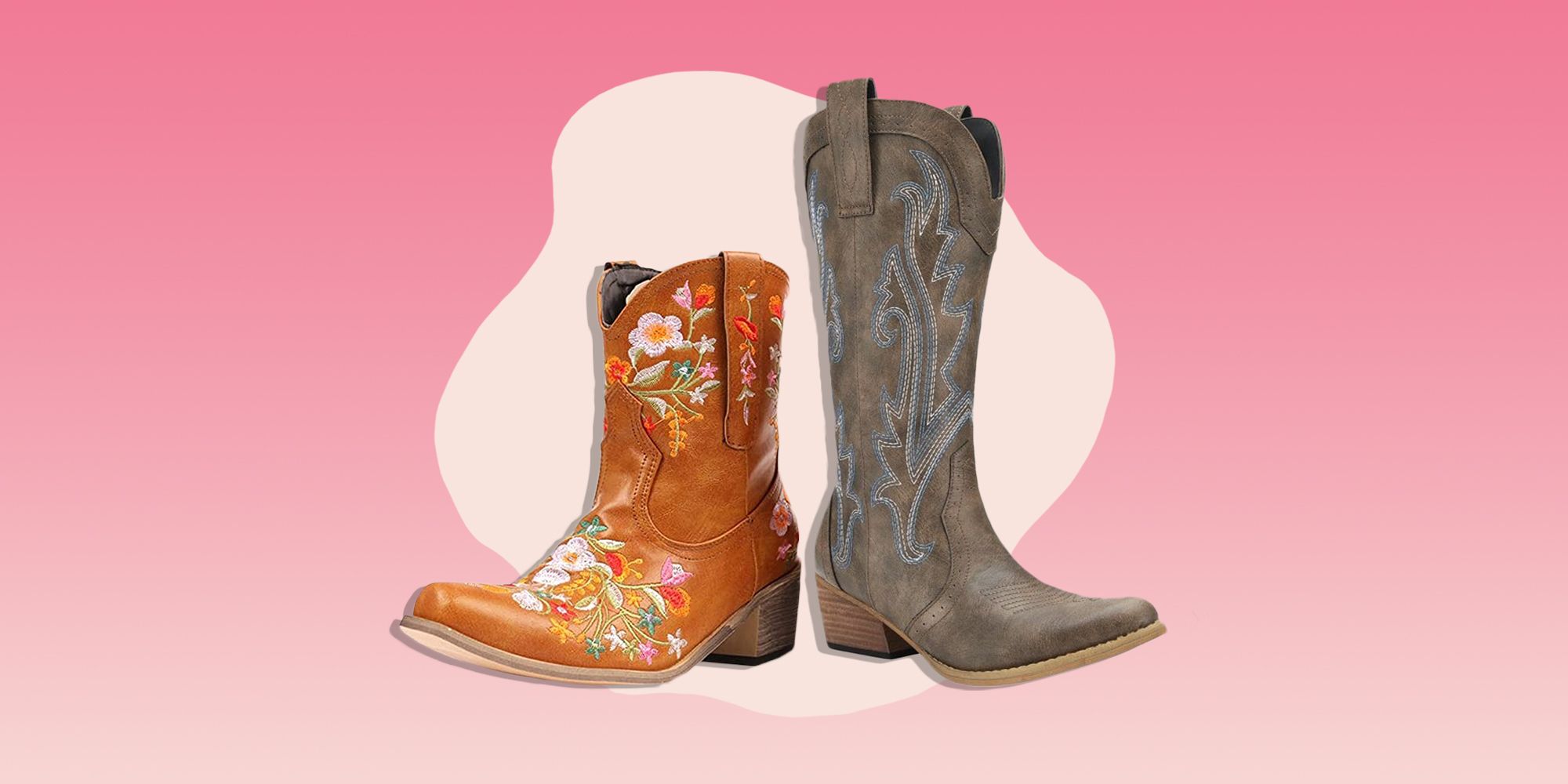 high heel cowboy boots ladies